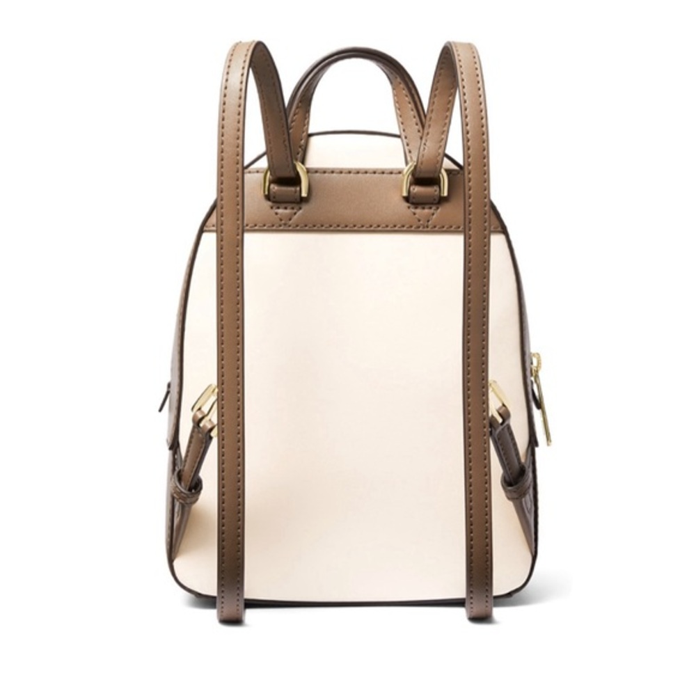NWT MICHAEL KORS OUTLET Jaycee Extra-Small Logo Debossed Convertible‎ Backpack - Picture 4 of 9